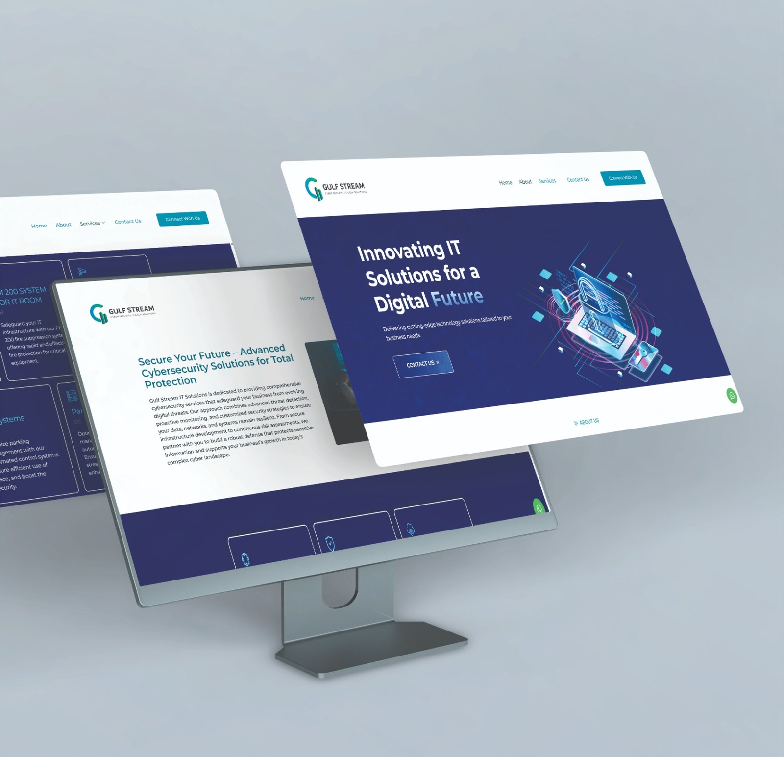 Gulf Stream IT Solutions website