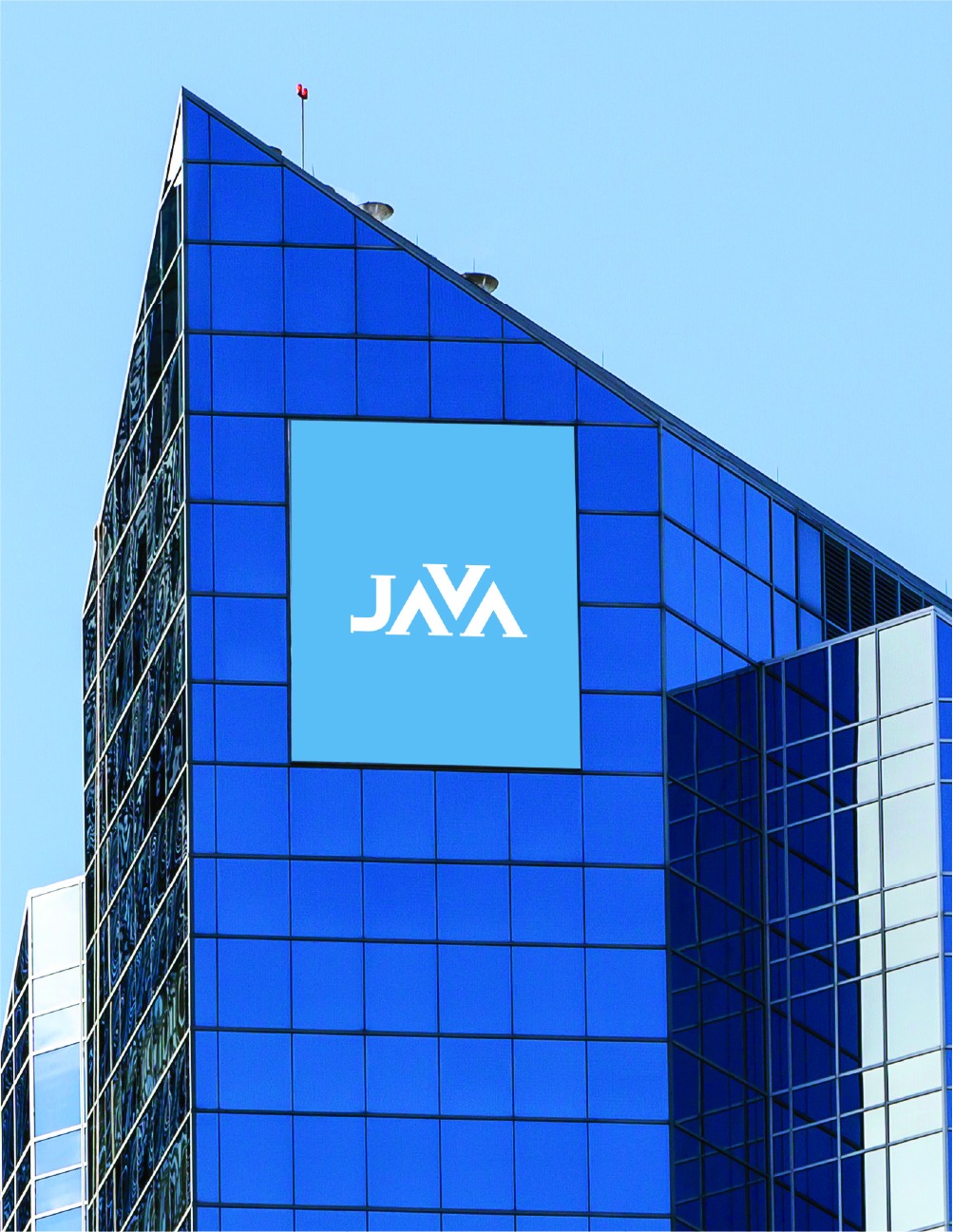 Java trucks and worker