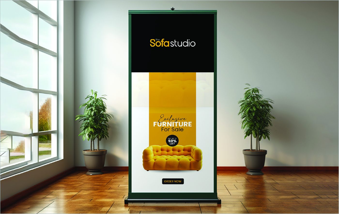 The Sofa Studio brand identity by Fourart